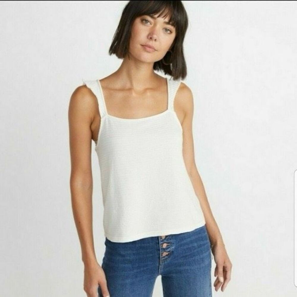 ✨Marine Layer Heidi Off White Sz Medium Tank✨